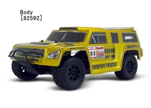 HSP Dakar H180 1:18 трофи - трак 4WD электро желтый RTR Автомобиль [HSP94825 Yellow]